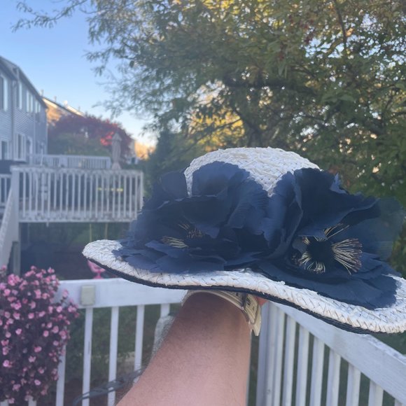 Vintage Early 1960s Fancy Sun Hat From Carson Pirie Scott and Company main image 7